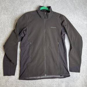 Patagonia Jacket Mens Medium Black Full Zip